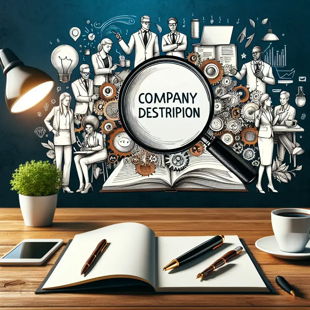 Representation of Crafting a Compelling Company Description for Your Business Plan