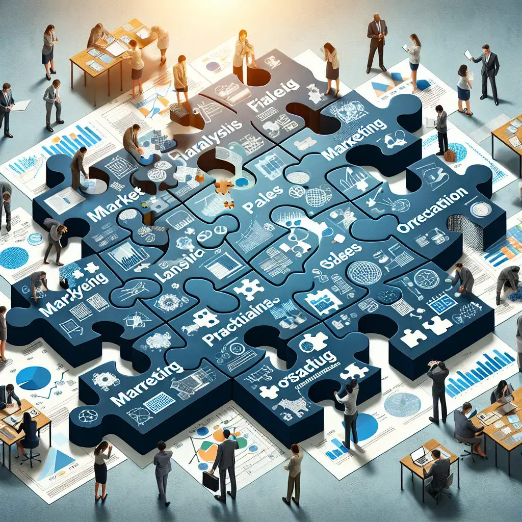 Representation of Key Elements of a Successful Business Plan Strategy